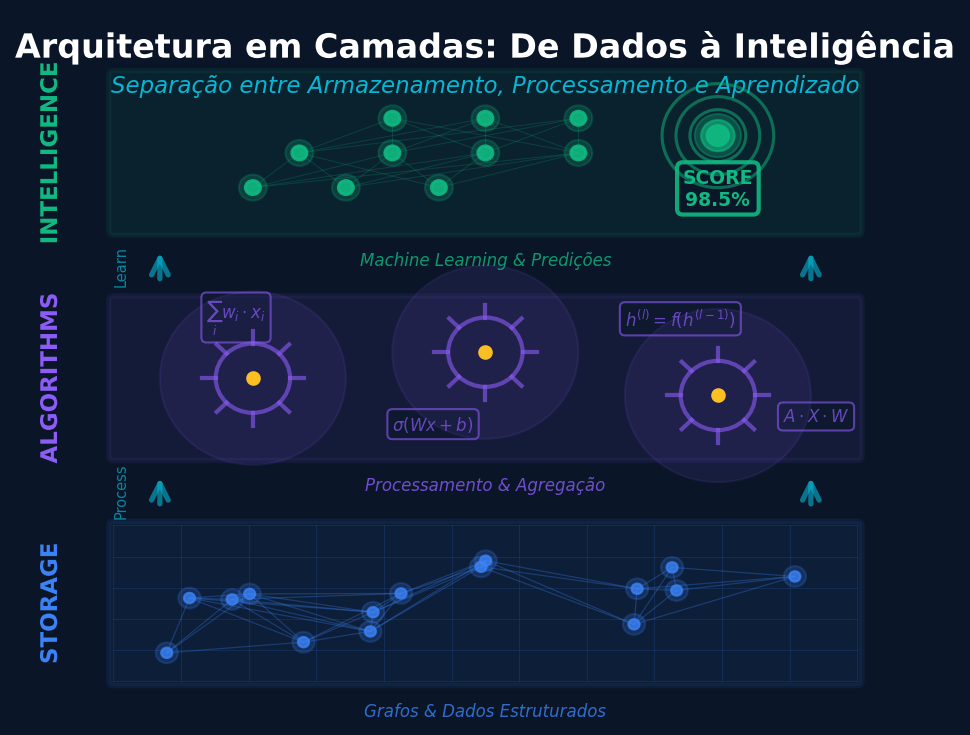Graph Databases vs. Graph Algorithms: Quando Armazenar não é Analisar